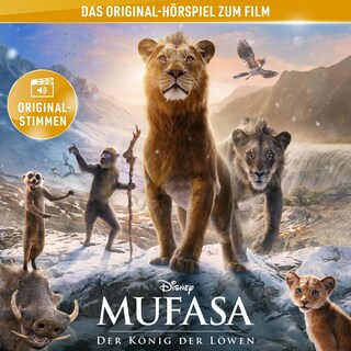 Mufasa: Der König der Löwen (Hörspiel zum Disney Real-Kinofilm) als Hörbuch