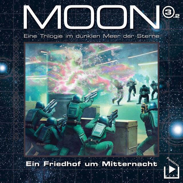 Book cover for Das dunkle Meer der Sterne – Moon Trilogie 3.2 - Ein Friedhof um Mitternacht Teil 2