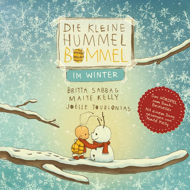 Kirjankansi teokselle Die kleine Hummel Bommel im Winter