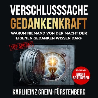 Verschlusssache Gedankenkraft als Hörbuch