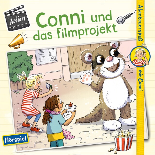 Buchcover für Conni und das Filmprojekt (Abenteuerspaß mit Conni)