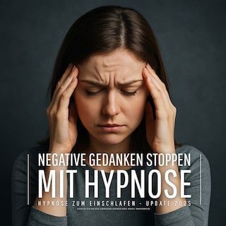 Negative Gedanken stoppen mit Hypnose (Hypnose zum Einschlafen - Update 2025) als Hörbuch