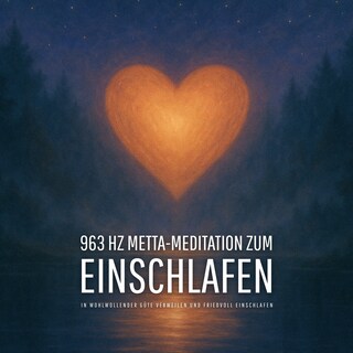 963 Hz Metta-Meditation zum Einschlafen als Hörbuch