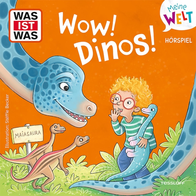 Book cover for Wow! Dinos!