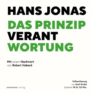 Das Prinzip Verantwortung als Hörbuch