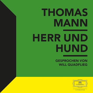 Herr und Hund als Hörbuch