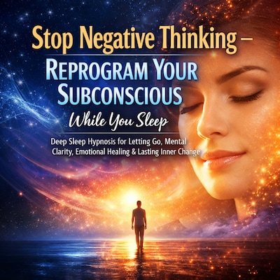 Deep Sleep Hypnosis – Stop Negative Thinking – Reprogram Your Subconscious While You Sleep