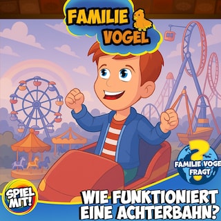 Familie Vogel fragt: Wie funktioniert eine Achterbahn als Hörbuch