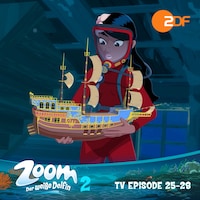 Zoom - Der weiße Delfin, Staffel 2: TV Episode 25-28