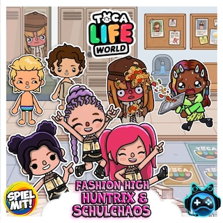 Fashion High Huntrix & Schulchaos als Hörbuch