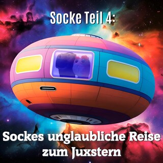 Socke Teil 4: Sockes unglaubliche Reise zum Juxstern als Hörbuch
