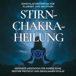 Einschlafmeditation für Klarheit und Intuition - Stirnchakra-Heilung als Hörbuch