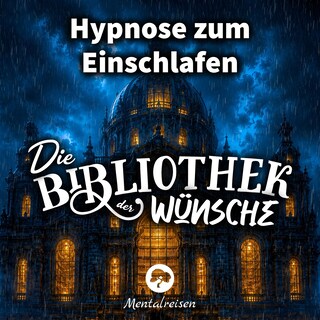 Hypnose zum Einschlafen: Die Bibliothek der Wünsche als Hörbuch
