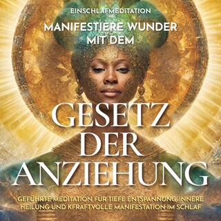 Einschlafmeditation – Manifestiere Wunder mit dem Gesetz der Anziehung als Hörbuch