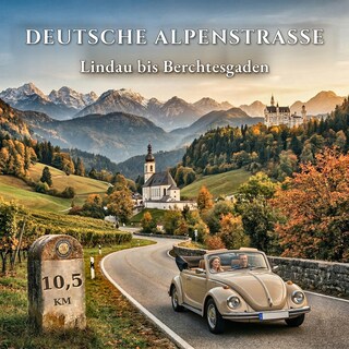 Deutsche Alpenstraße als Hörbuch