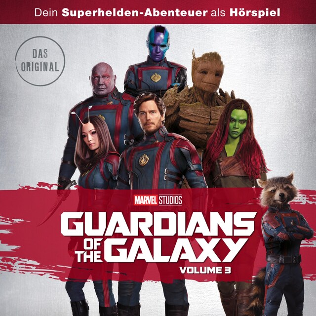 Book cover for Guardians of the Galaxy Vol. 3 (Hörspiel zum Marvel Film)