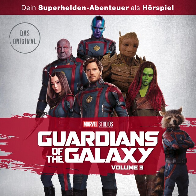 Buchcover für Guardians of the Galaxy Vol. 3 (Hörspiel zum Marvel Film)