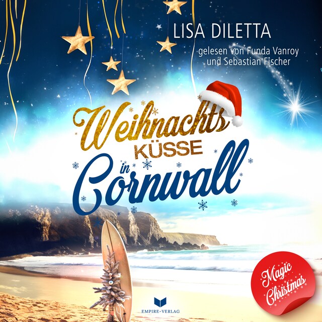 Buchcover für Weihnachtsküsse in Cornwall