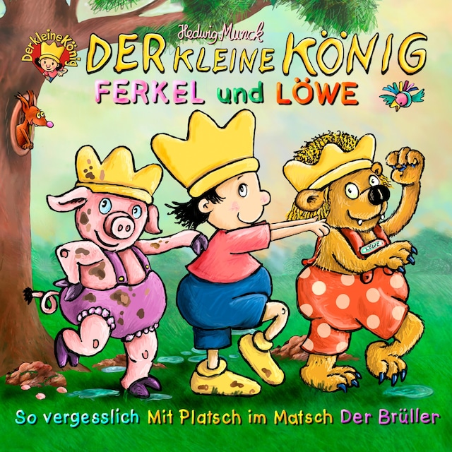 Couverture de livre pour 44: Ferkel und Löwe