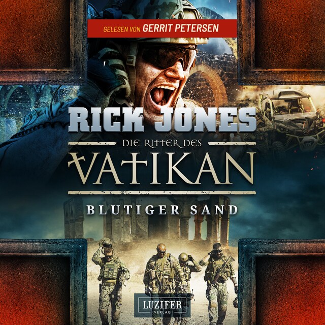 Book cover for BLUTIGER SAND (Die Ritter des Vatikan 8)