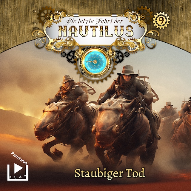 Couverture de livre pour Die letzte Fahrt der Nautilus 9 - Staubiger Tod