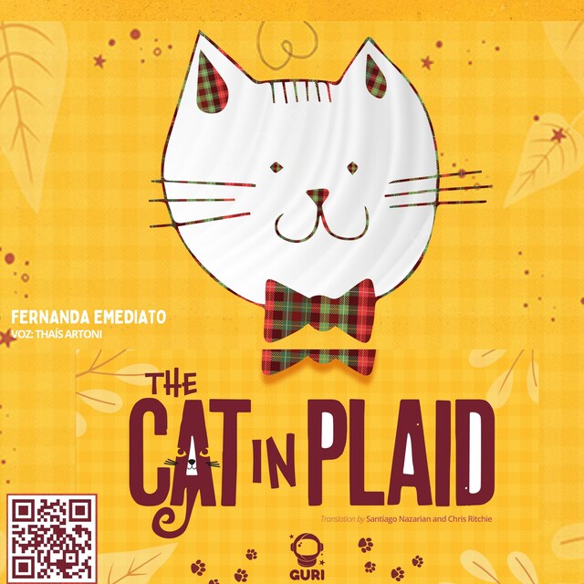 Book cover for The cat in plaid