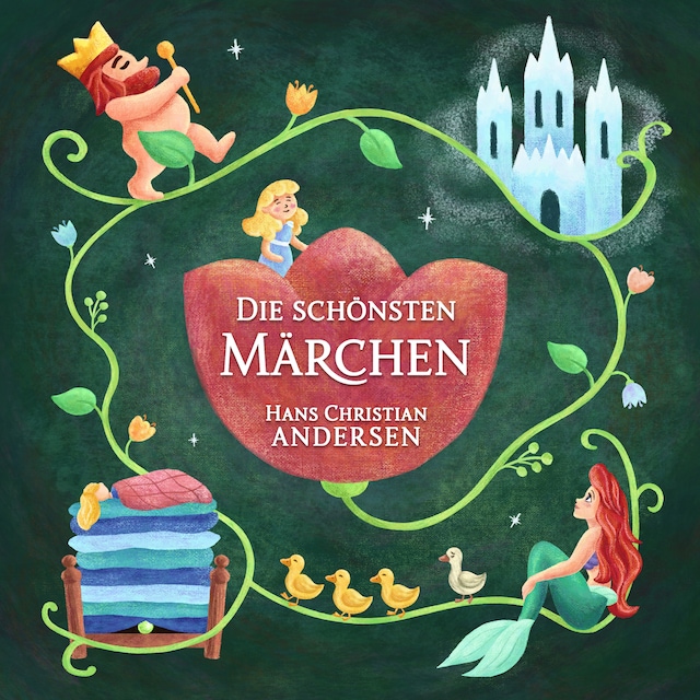Couverture de livre pour Hans Christan Andersen: Die schönsten Märchen