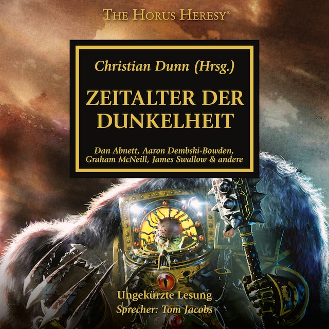 Boekomslag van The Horus Heresy 16: Zeitalter der Dunkelheit