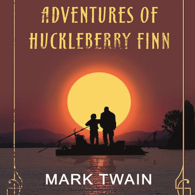 Book cover for The Adventures Of Huckleberry Finn