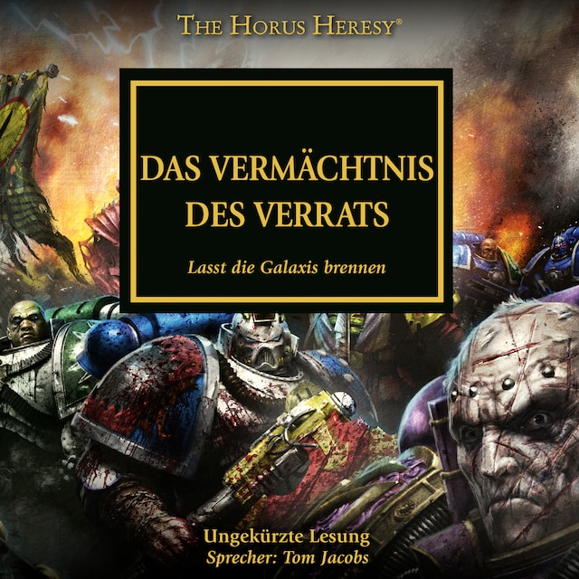 Couverture de livre pour The Horus Heresy 31: Das vermächtnis des Verrats