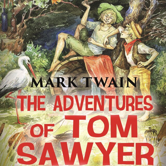 Book cover for The Adventures of Tom Sawyer