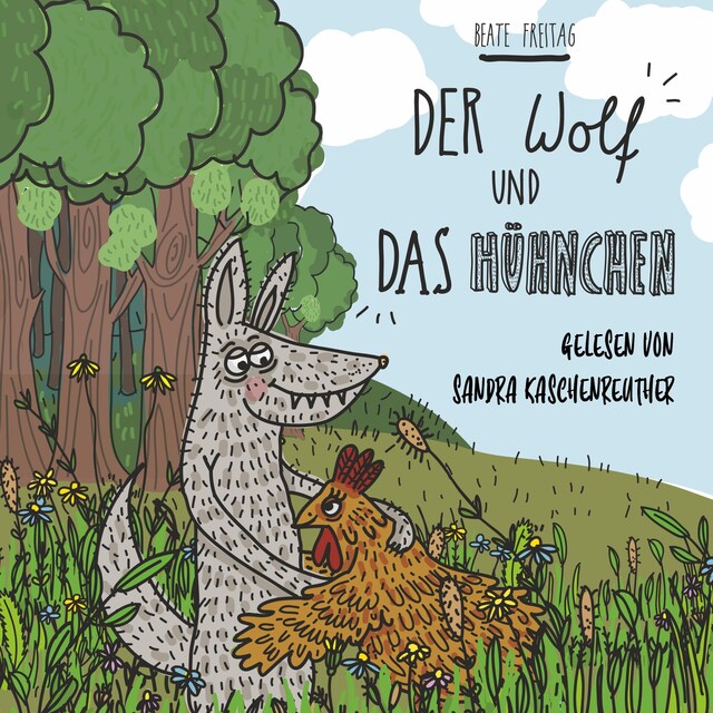 Buchcover für Der Wolf und das Hühnchen