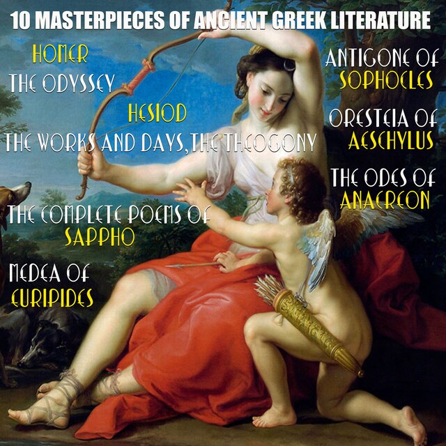 Book cover for 10 Masterpieces of Ancient Greek Literature