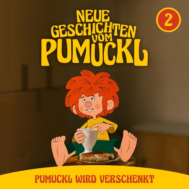 Kirjankansi teokselle 02: Pumuckl wird verschenkt (Neue Geschichten vom Pumuckl)