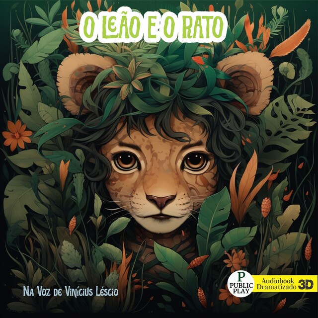 Couverture de livre pour O Leão e o Rato