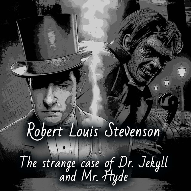 Kirjankansi teokselle The Strange Case of Dr. Jekyll and Mr. Hyde