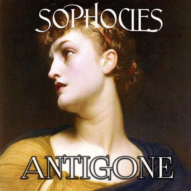Kirjankansi teokselle Antigone