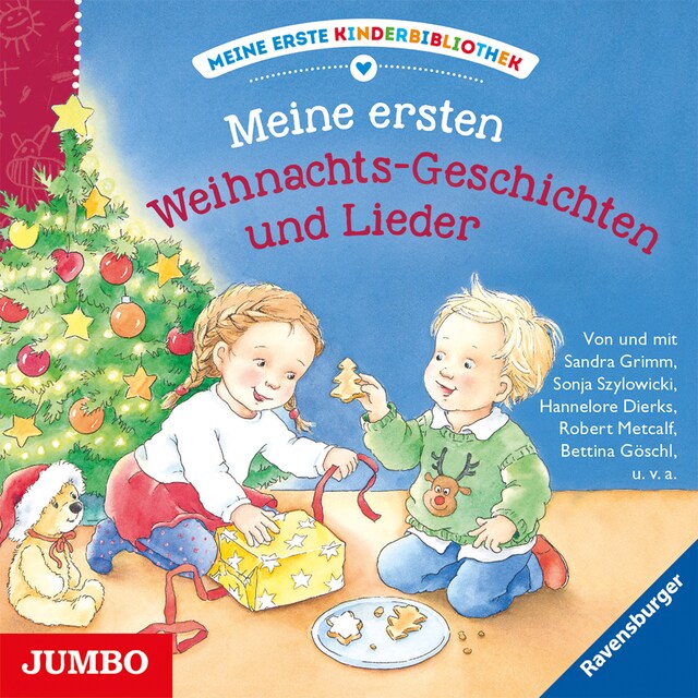 Book cover for Meine erste Kinderbibliothek. Meine ersten Weihnachts-Geschichten und Lieder