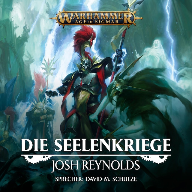 Kirjankansi teokselle Warhammer Age of Sigmar: Die Seelenkriege