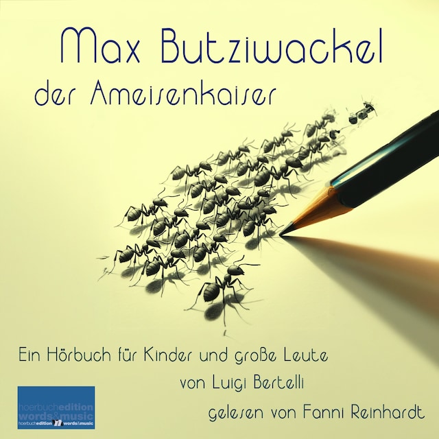 Book cover for Max Butziwackel, der Ameisenkaiser