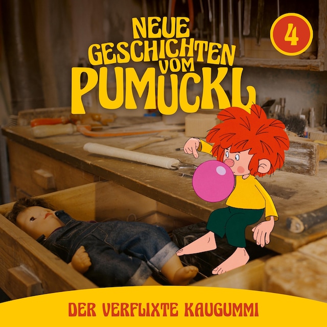 Book cover for 04: Der verflixte Kaugummi (Neue Geschichten vom Pumuckl)
