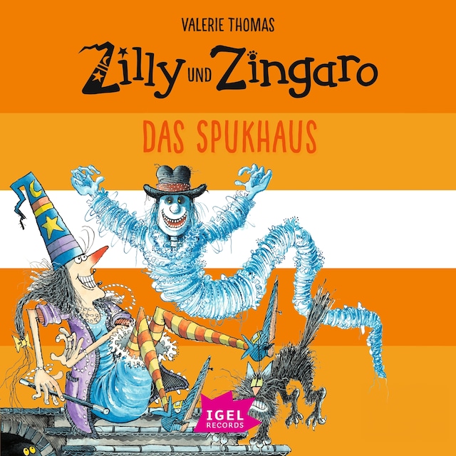 Book cover for Zilly und Zingaro. Das Spukhaus