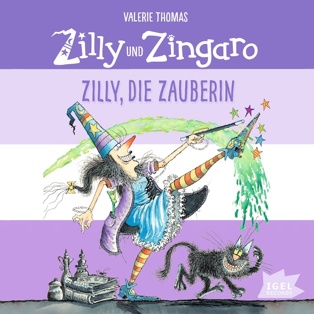 Book cover for Zilly und Zingaro. Zilly, die Zauberin
