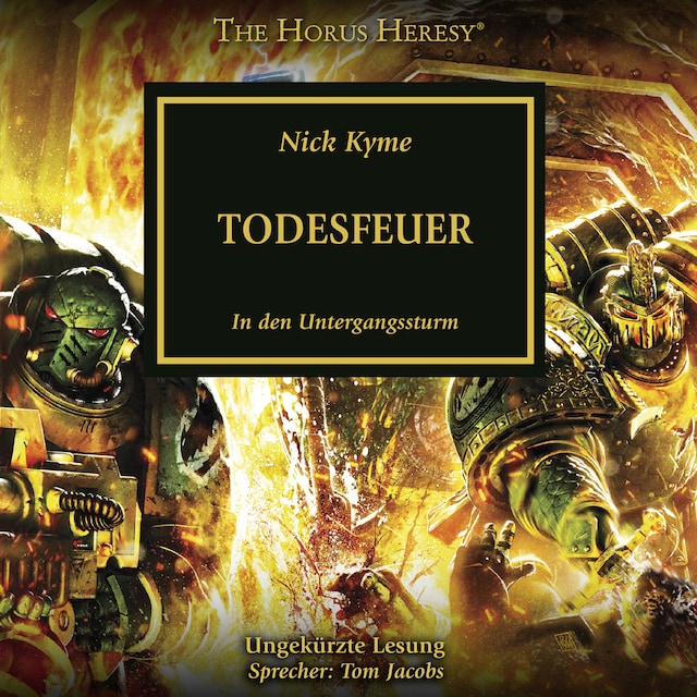 Book cover for The Horus Heresy 32: Todesfeuer