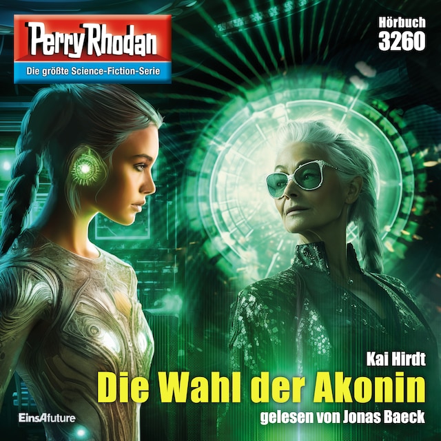 Book cover for Perry Rhodan 3260: Die Wahl der Akonin