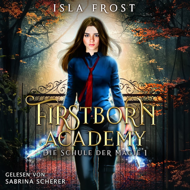 Boekomslag van Firstborn Academy - Die Schule für Magie - Fantasy Hörbuch