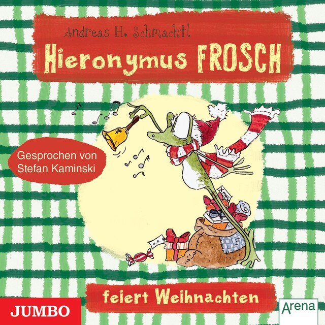 Book cover for Hieronymus Frosch feiert Weihnachten