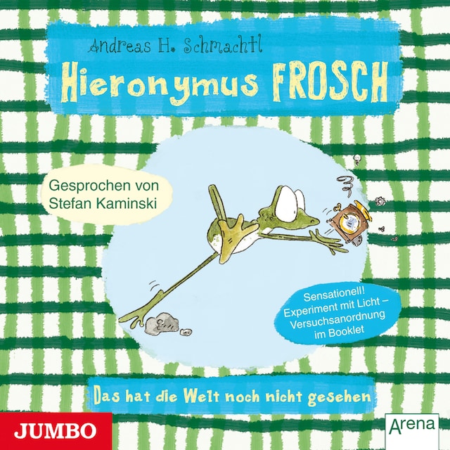 Book cover for Hieronymus Frosch. Das hat die Welt noch nicht gesehen