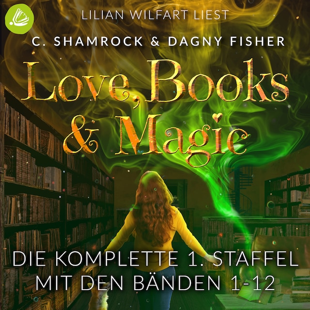 Boekomslag van Love, Books & Magic - Die komplette 1. Staffel (mit den Bänden 1-12)