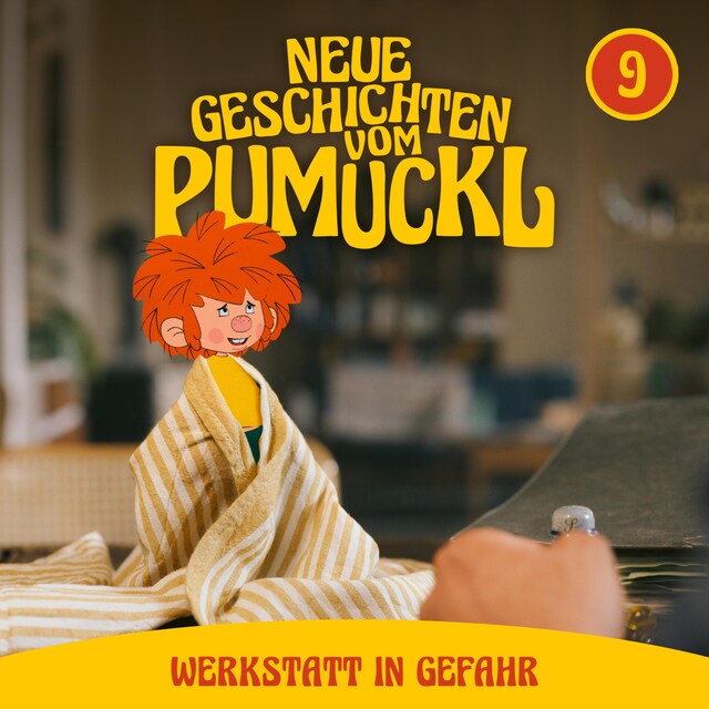 Boekomslag van 09: Werkstatt in Gefahr (Neue Geschichten vom Pumuckl)